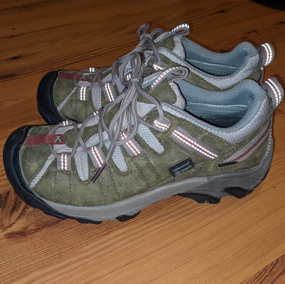 Keen Targhee Green Leather Waterproof Event Shoes